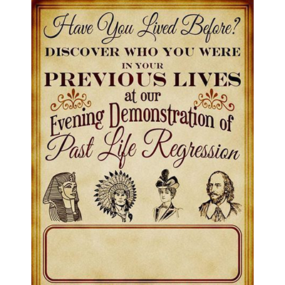 (image for) Past Life Regression for the Magician Mentalist - Royle - eBOOK